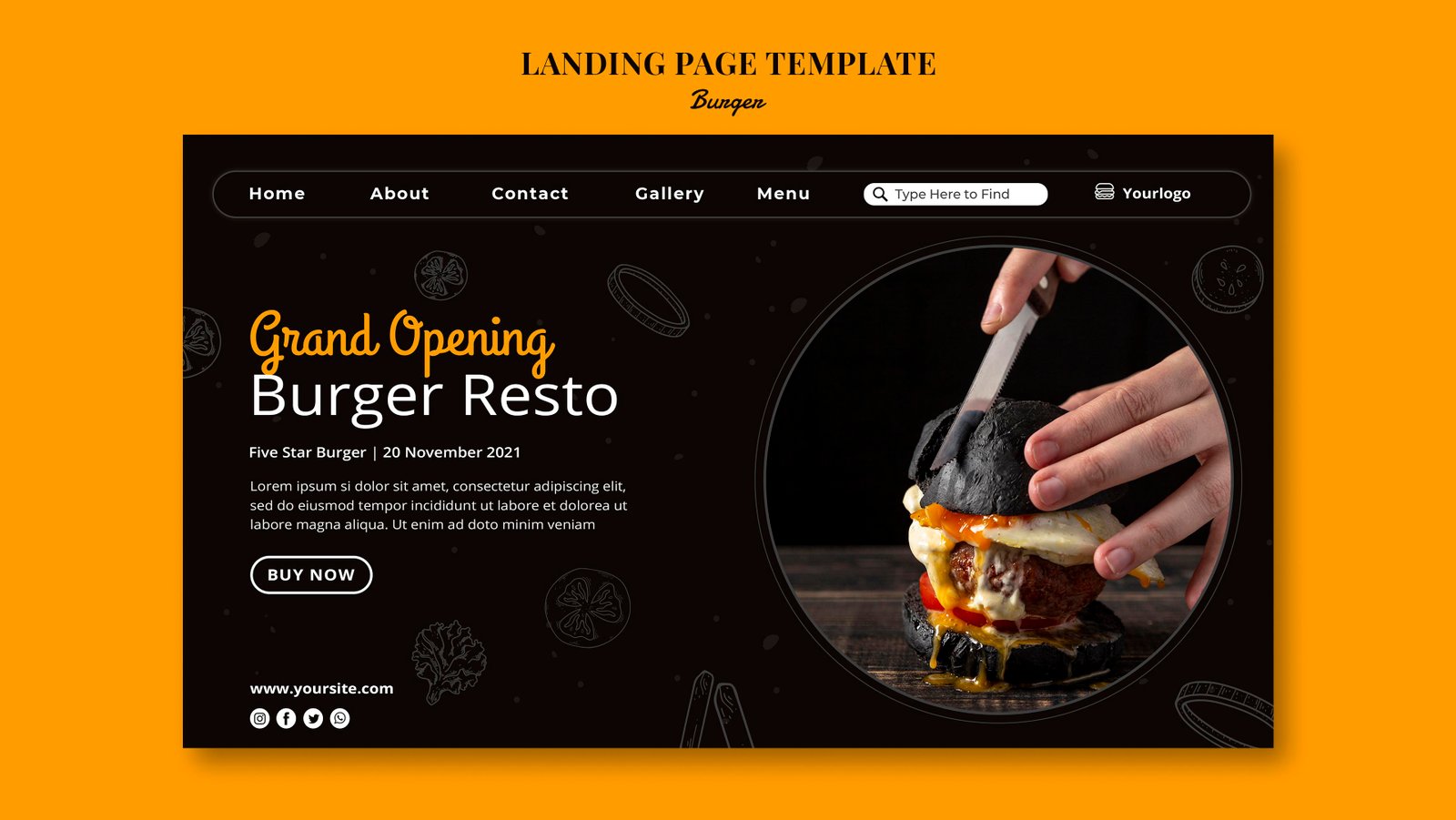 Restaurant Website